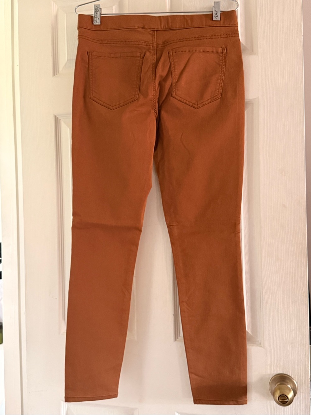 Rust Orange Skinny Jeans
